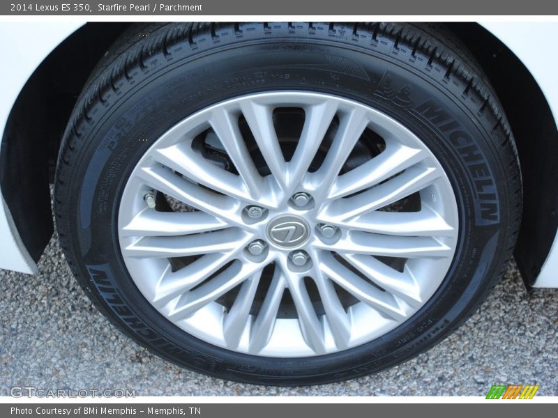 Starfire Pearl / Parchment 2014 Lexus ES 350