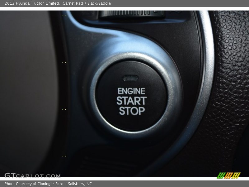 Garnet Red / Black/Saddle 2013 Hyundai Tucson Limited