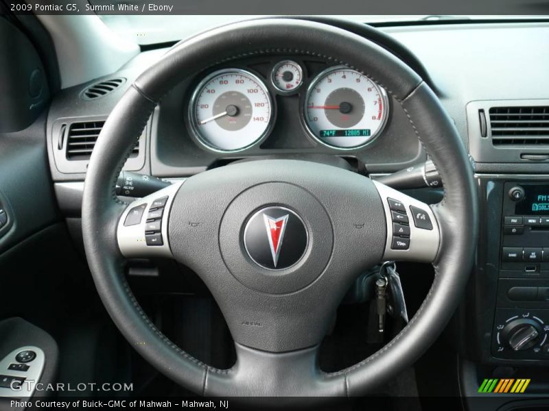 Summit White / Ebony 2009 Pontiac G5