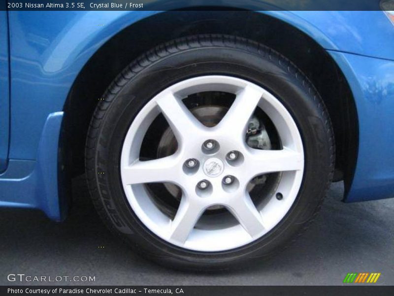 Crystal Blue / Frost 2003 Nissan Altima 3.5 SE