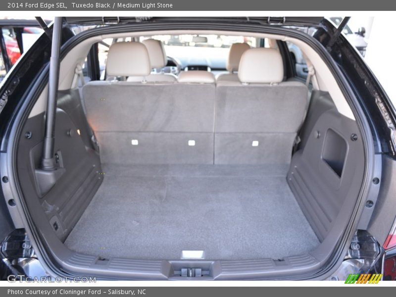 Tuxedo Black / Medium Light Stone 2014 Ford Edge SEL