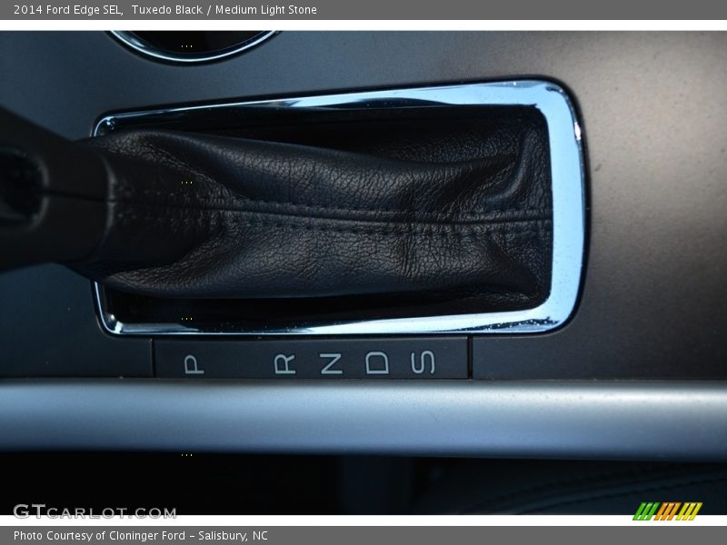 Tuxedo Black / Medium Light Stone 2014 Ford Edge SEL