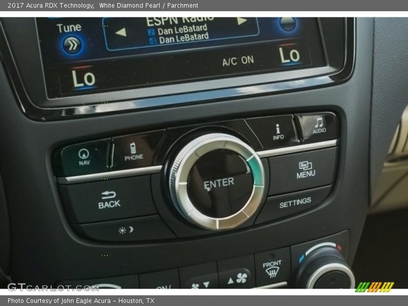 White Diamond Pearl / Parchment 2017 Acura RDX Technology