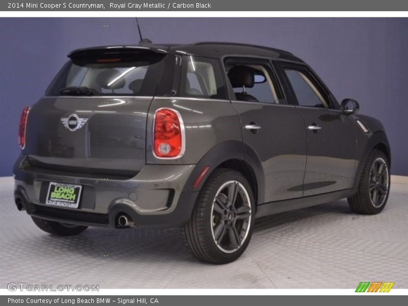 Royal Gray Metallic / Carbon Black 2014 Mini Cooper S Countryman