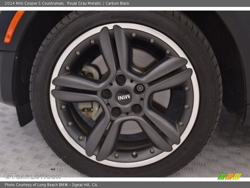 Royal Gray Metallic / Carbon Black 2014 Mini Cooper S Countryman