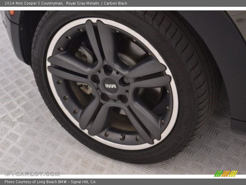 Royal Gray Metallic / Carbon Black 2014 Mini Cooper S Countryman