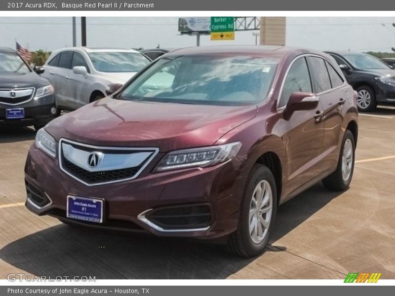 Basque Red Pearl II / Parchment 2017 Acura RDX