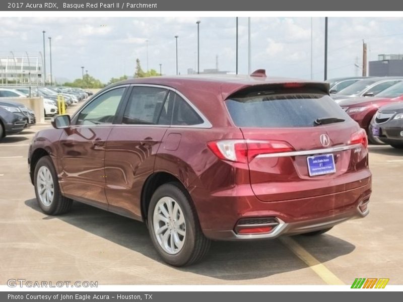 Basque Red Pearl II / Parchment 2017 Acura RDX