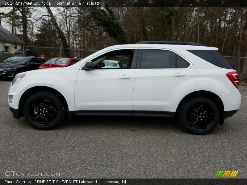 Summit White / Jet Black 2017 Chevrolet Equinox LT