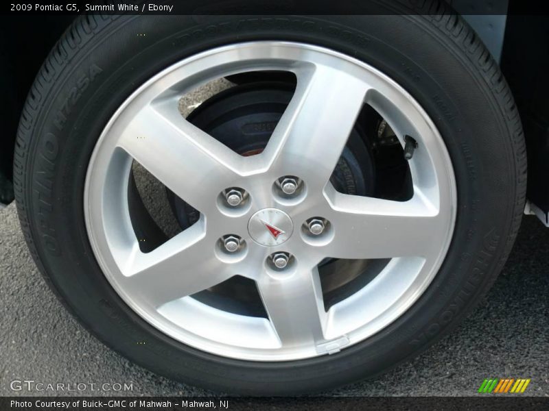 Summit White / Ebony 2009 Pontiac G5