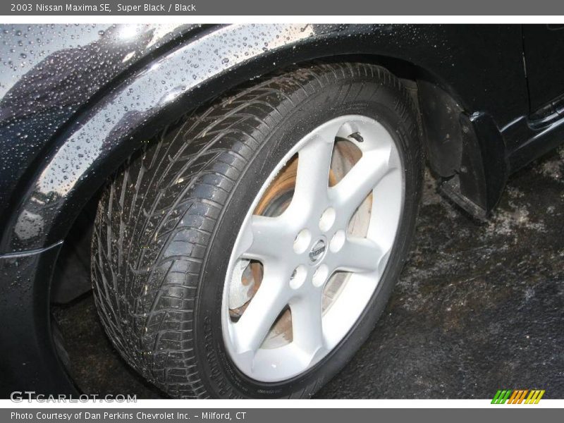 Super Black / Black 2003 Nissan Maxima SE