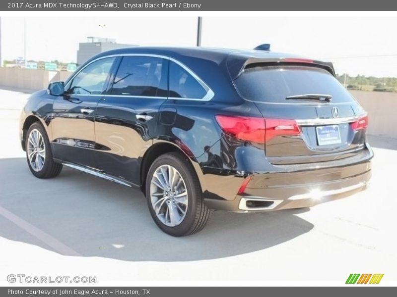 Crystal Black Pearl / Ebony 2017 Acura MDX Technology SH-AWD