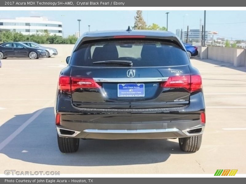 Crystal Black Pearl / Ebony 2017 Acura MDX Technology SH-AWD