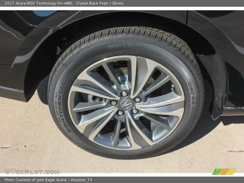 Crystal Black Pearl / Ebony 2017 Acura MDX Technology SH-AWD