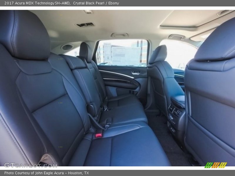 Crystal Black Pearl / Ebony 2017 Acura MDX Technology SH-AWD