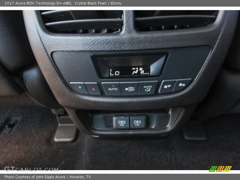Crystal Black Pearl / Ebony 2017 Acura MDX Technology SH-AWD
