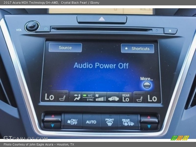 Crystal Black Pearl / Ebony 2017 Acura MDX Technology SH-AWD