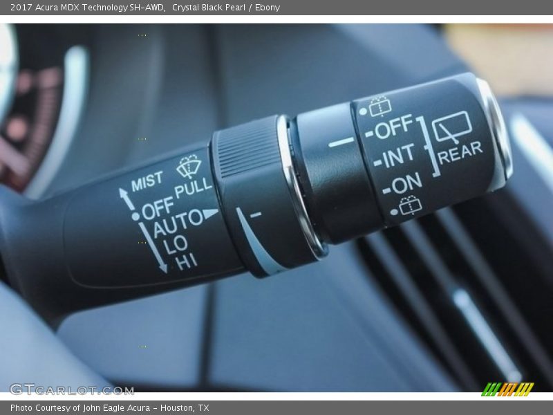 Crystal Black Pearl / Ebony 2017 Acura MDX Technology SH-AWD