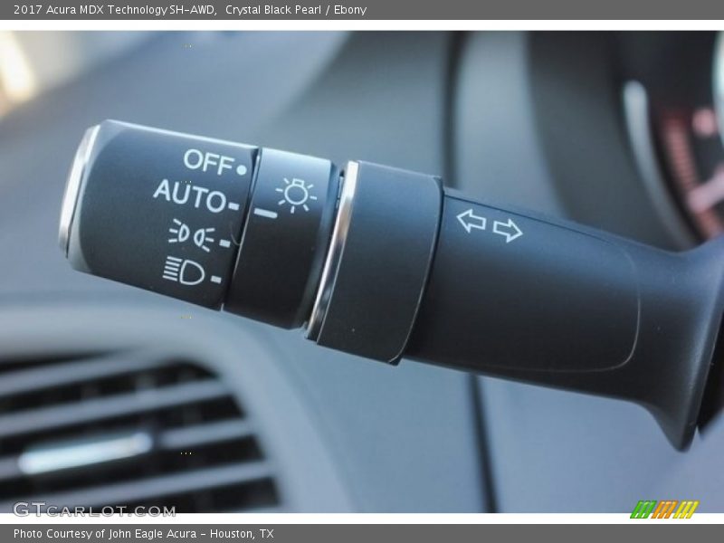 Crystal Black Pearl / Ebony 2017 Acura MDX Technology SH-AWD