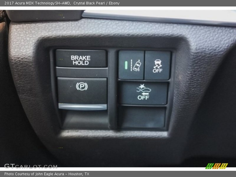 Crystal Black Pearl / Ebony 2017 Acura MDX Technology SH-AWD