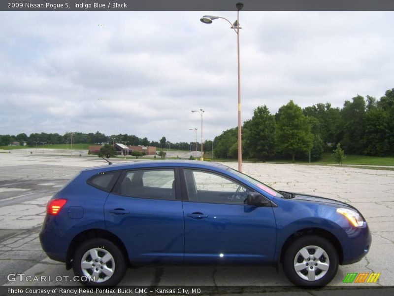 Indigo Blue / Black 2009 Nissan Rogue S