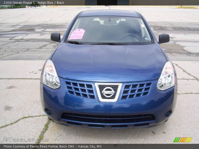 Indigo Blue / Black 2009 Nissan Rogue S