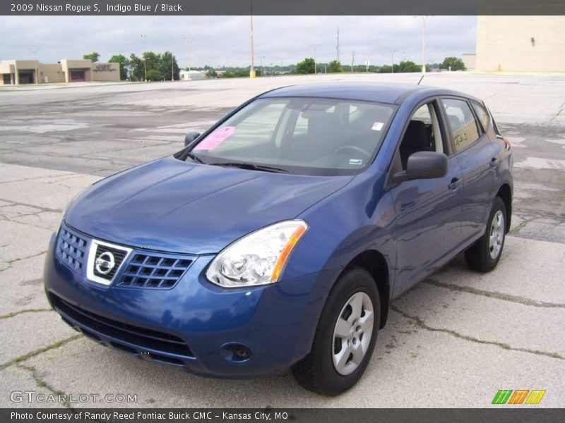 Indigo Blue / Black 2009 Nissan Rogue S