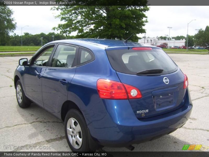 Indigo Blue / Black 2009 Nissan Rogue S