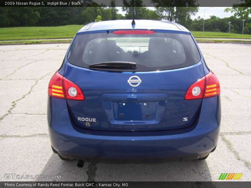 Indigo Blue / Black 2009 Nissan Rogue S