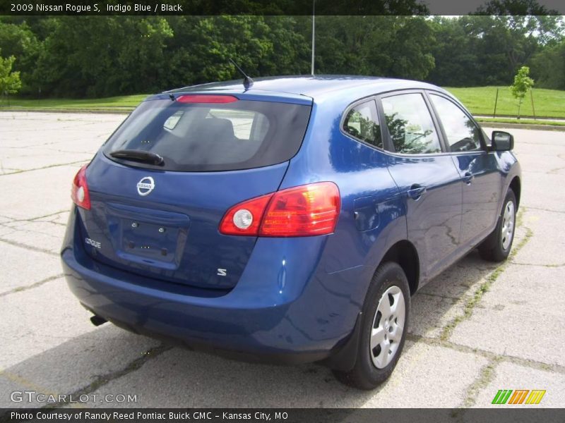 Indigo Blue / Black 2009 Nissan Rogue S