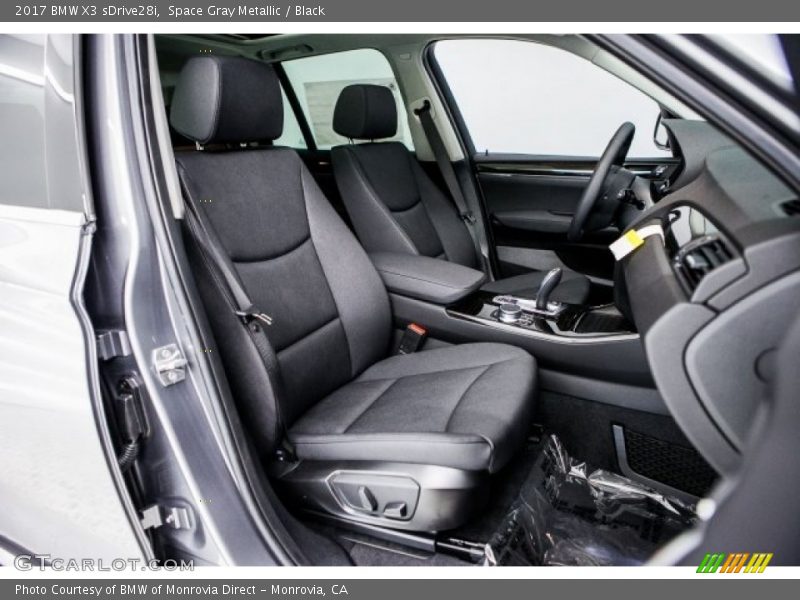 Space Gray Metallic / Black 2017 BMW X3 sDrive28i