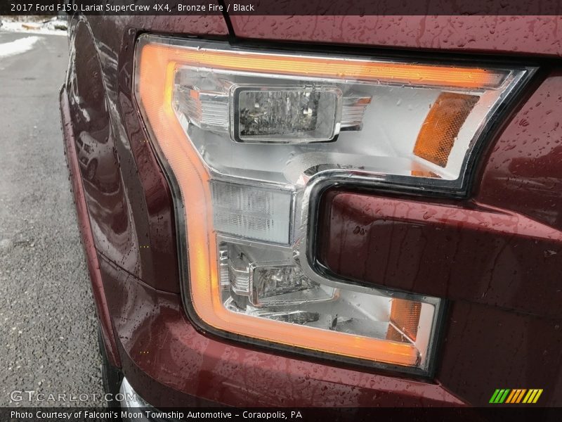Bronze Fire / Black 2017 Ford F150 Lariat SuperCrew 4X4