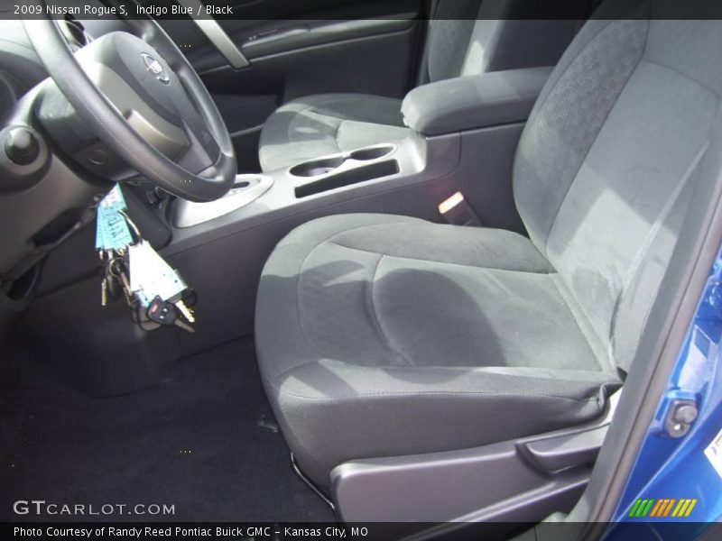 Indigo Blue / Black 2009 Nissan Rogue S