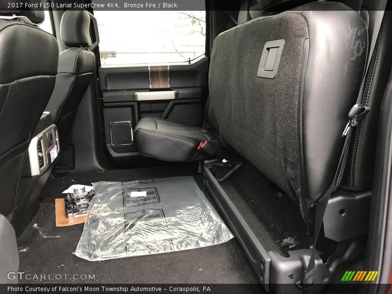Bronze Fire / Black 2017 Ford F150 Lariat SuperCrew 4X4