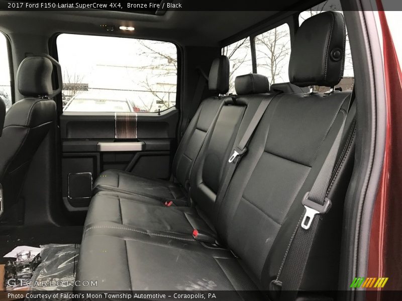 Bronze Fire / Black 2017 Ford F150 Lariat SuperCrew 4X4