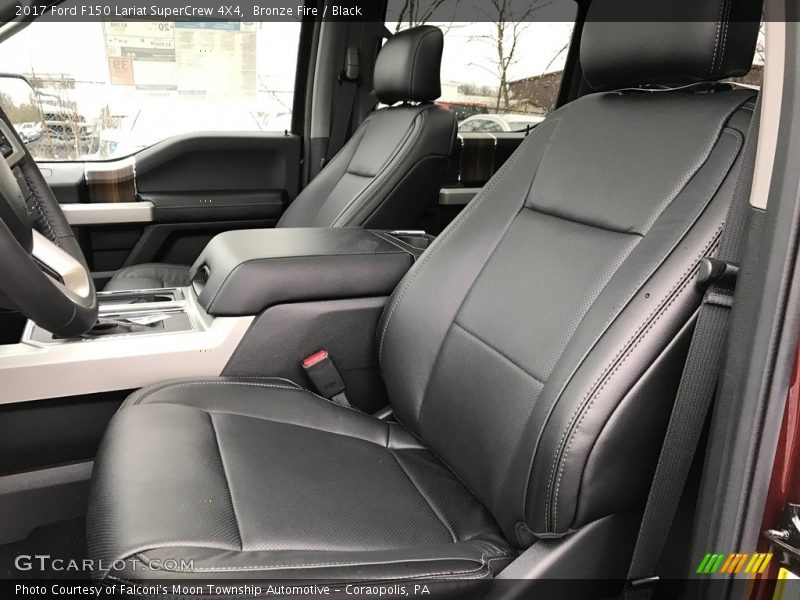 Bronze Fire / Black 2017 Ford F150 Lariat SuperCrew 4X4