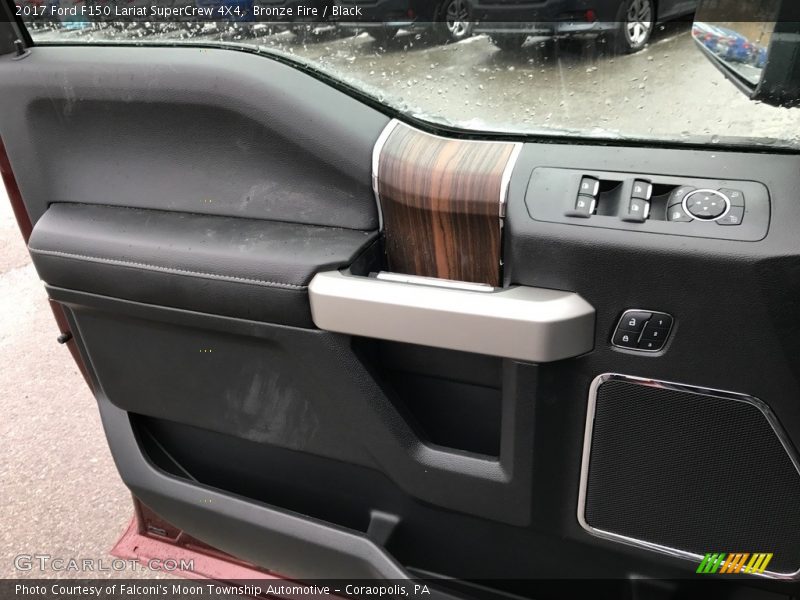 Bronze Fire / Black 2017 Ford F150 Lariat SuperCrew 4X4