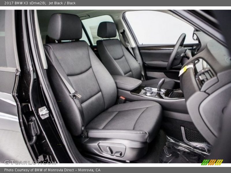 Jet Black / Black 2017 BMW X3 sDrive28i