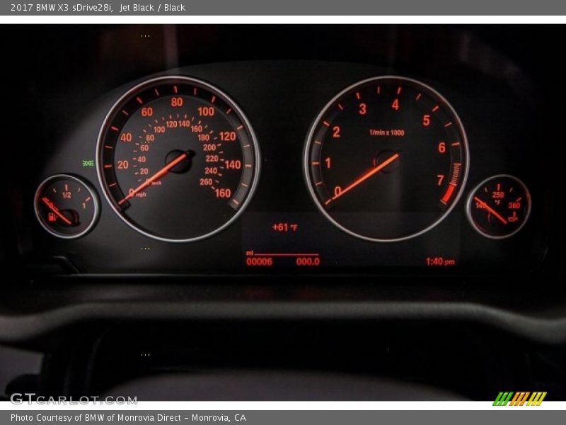 Jet Black / Black 2017 BMW X3 sDrive28i