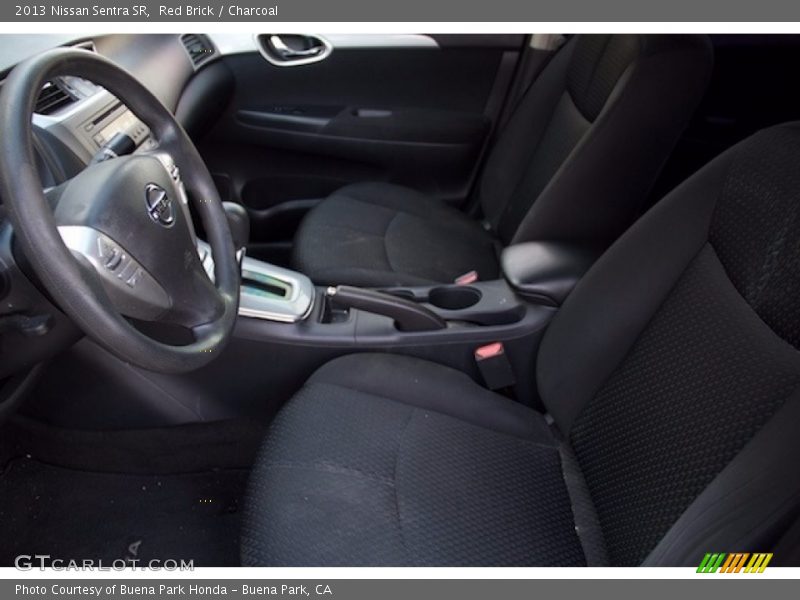 Red Brick / Charcoal 2013 Nissan Sentra SR