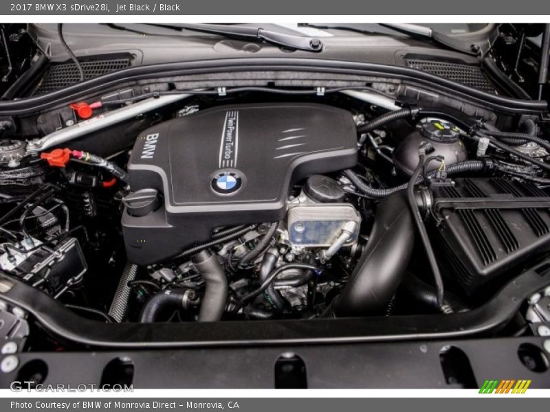 Jet Black / Black 2017 BMW X3 sDrive28i