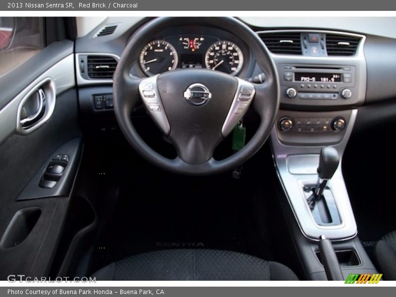 Red Brick / Charcoal 2013 Nissan Sentra SR