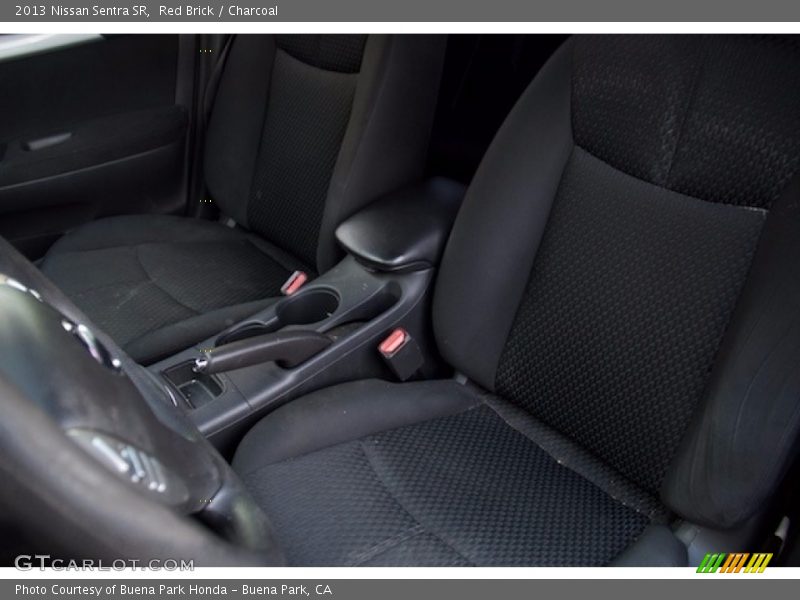 Red Brick / Charcoal 2013 Nissan Sentra SR