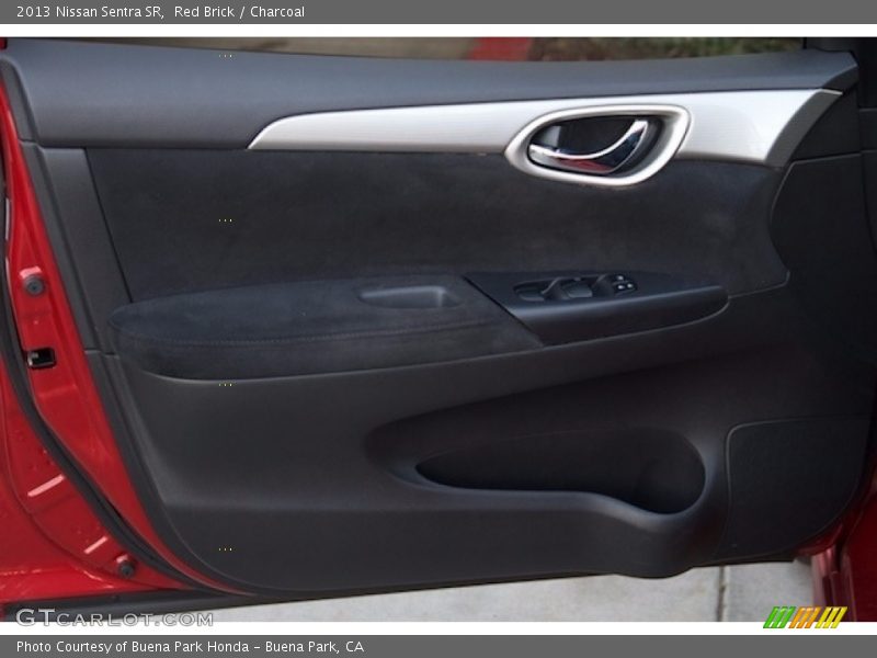 Red Brick / Charcoal 2013 Nissan Sentra SR