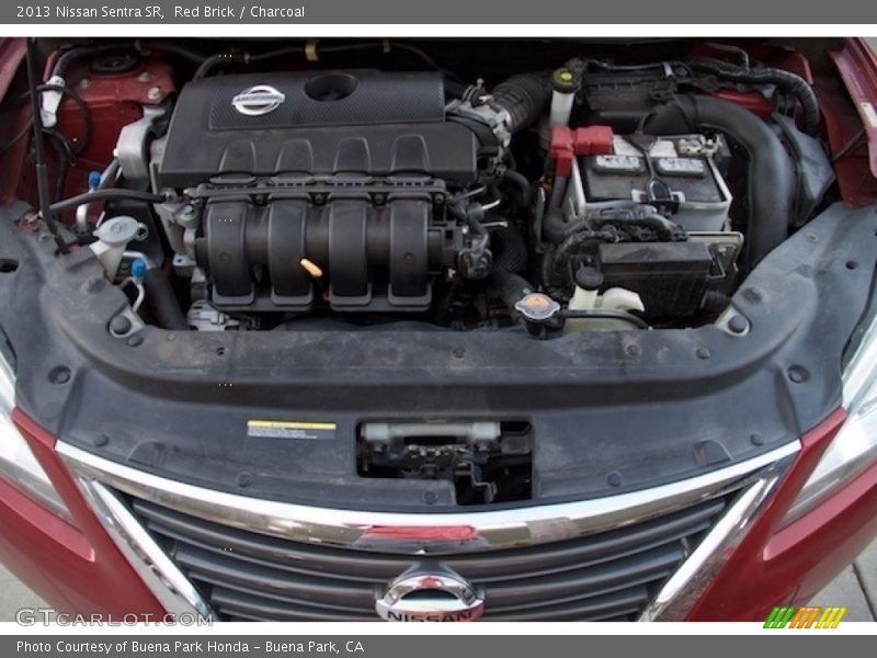 Red Brick / Charcoal 2013 Nissan Sentra SR