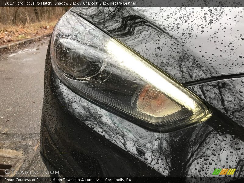 Shadow Black / Charcoal Black Recaro Leather 2017 Ford Focus RS Hatch