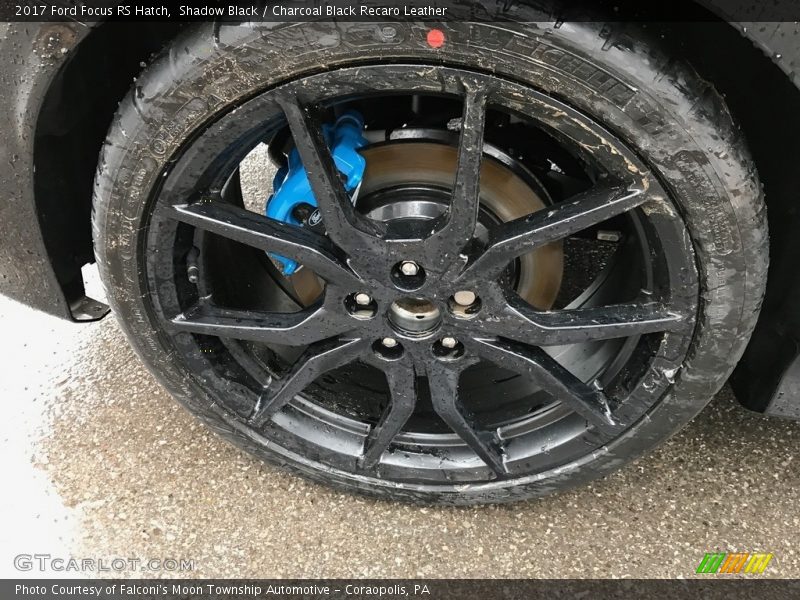 Shadow Black / Charcoal Black Recaro Leather 2017 Ford Focus RS Hatch