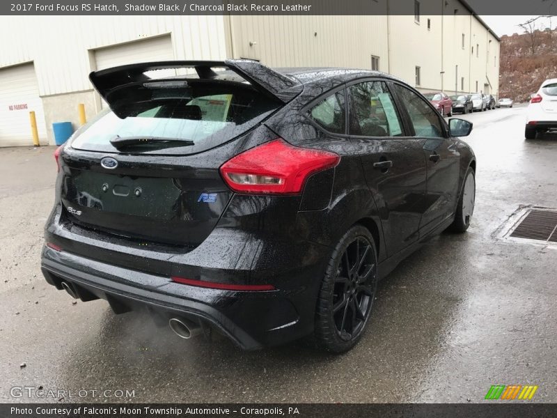 Shadow Black / Charcoal Black Recaro Leather 2017 Ford Focus RS Hatch