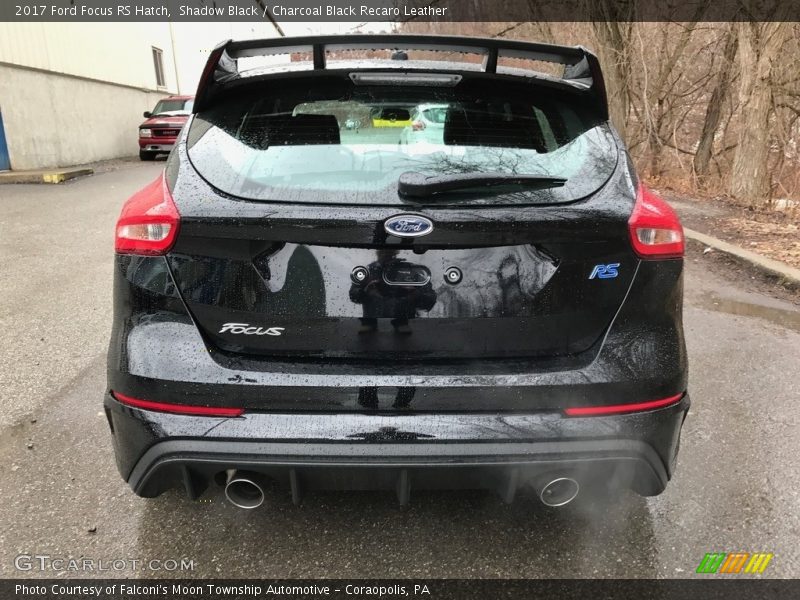 Shadow Black / Charcoal Black Recaro Leather 2017 Ford Focus RS Hatch