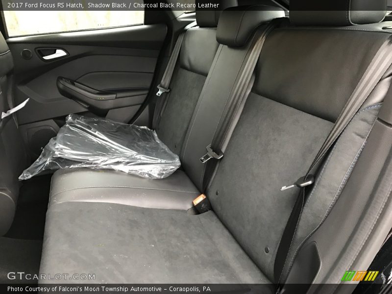 Rear Seat of 2017 Focus RS Hatch
